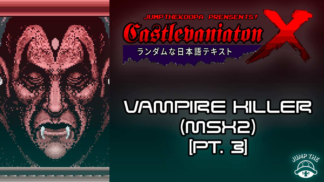 Portada Vampire Killer (MSX2) [Pt.3]
